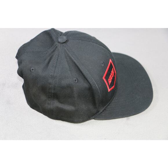 Redcon1 Hat Cap Snap Back Black Red Embroidered Patch Mens RC1 Logo - Picture 5 of 8